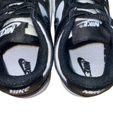 Nike Toddler Black & White Leather Lace-Up Athletic Shoes Size 4C