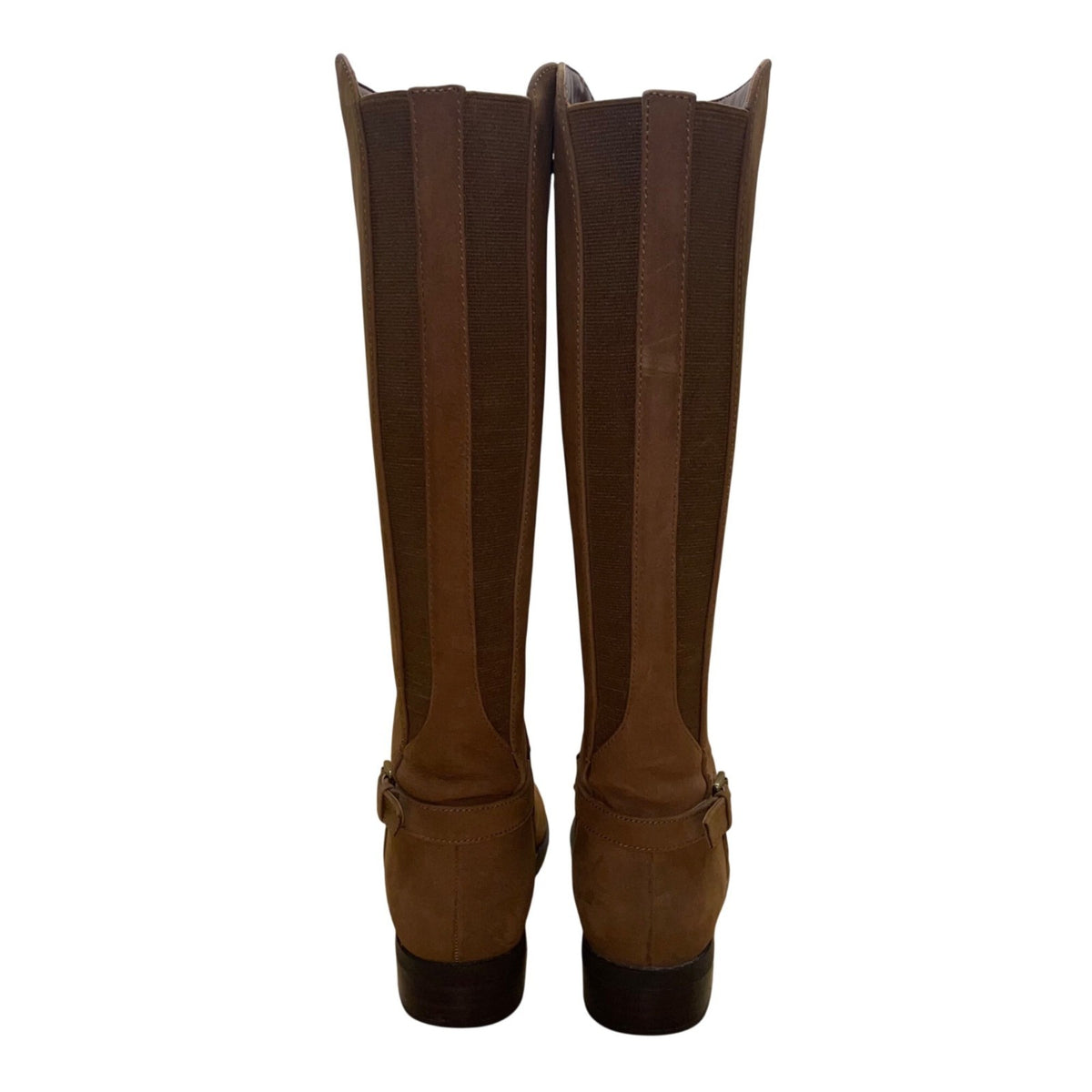 Blondo Womens Brown Suede Waterproof Knee-High Riding Boots Stylish 8.5M