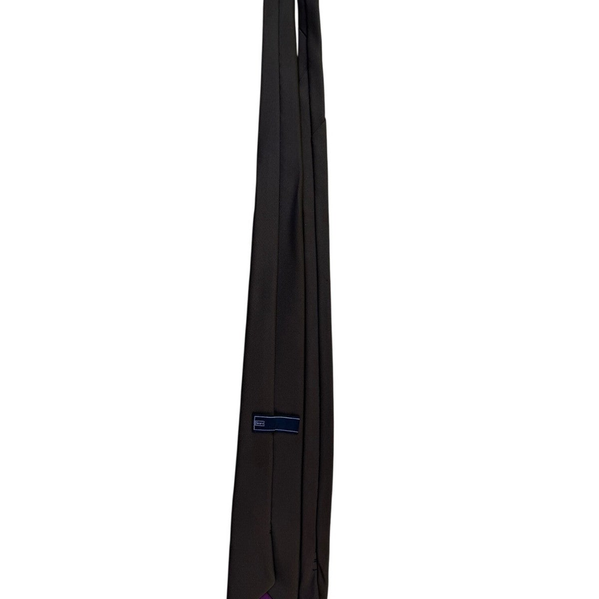 Mens Sears Black Polyester Formal Tie Slim Width Versatile Accessory