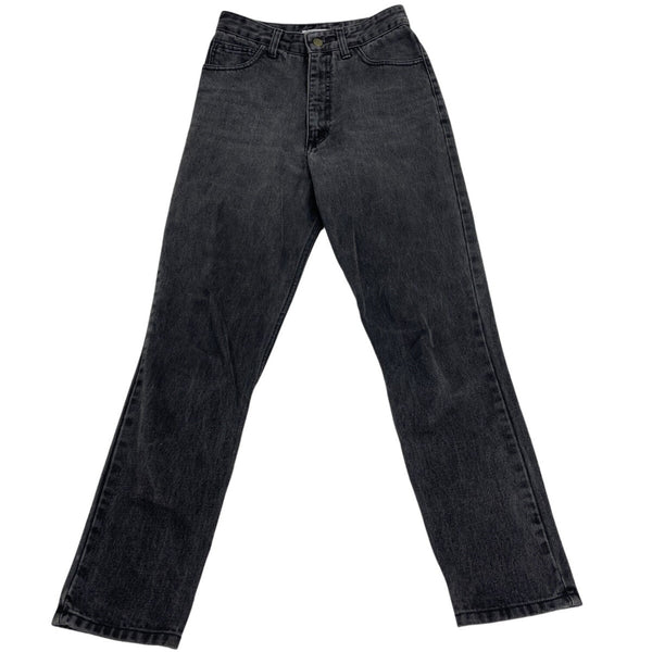 Vintage Guess Georges Marciano Mens Black Acid Wash Jeans Size 30 Straight Leg D