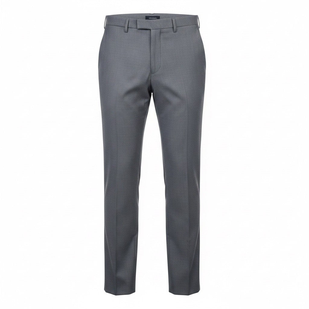 Haggar Mens Grey Dress Pants Formal Classic Fit Size 34/32 