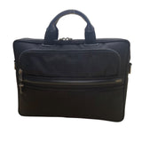 Tumi Men’s Black Ballistic Nylon Zipper Closure Briefcase 2 Way Laptop Bag