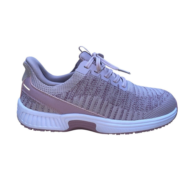 Orthofeet Women’s Lavender Lace-Up Arch Support Athletic Sneakers Size 8.5W