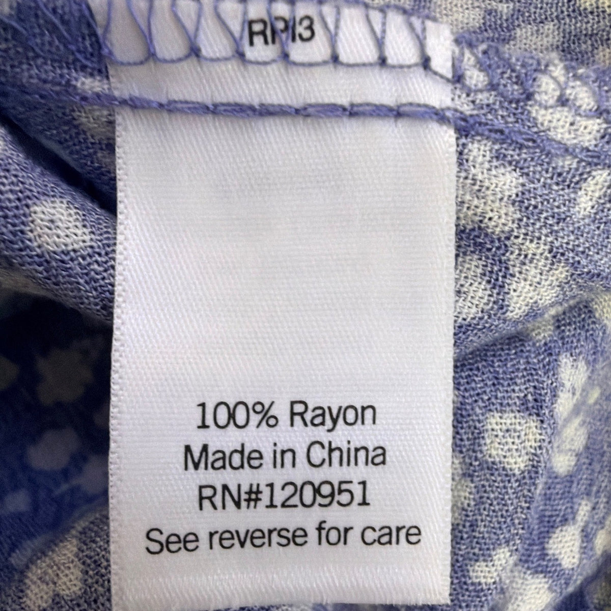 SO Womens Blue Rayon Floral Print Maxi Dress Size S