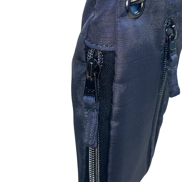 Lug Women’s Gray Quilted Nylon Adjustable Strap Durable Swivel Crossbody Bag