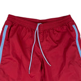 Tilt Red Light Blue Line Detail With Side Zipper Track Pants Size M