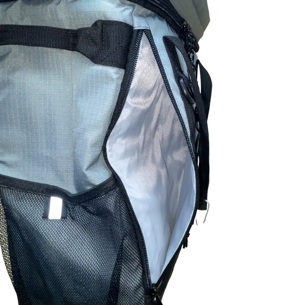 ZAKEEP Unisex Gray Polyester & EVA Insulated Cooler Backpack 24L Capacity
