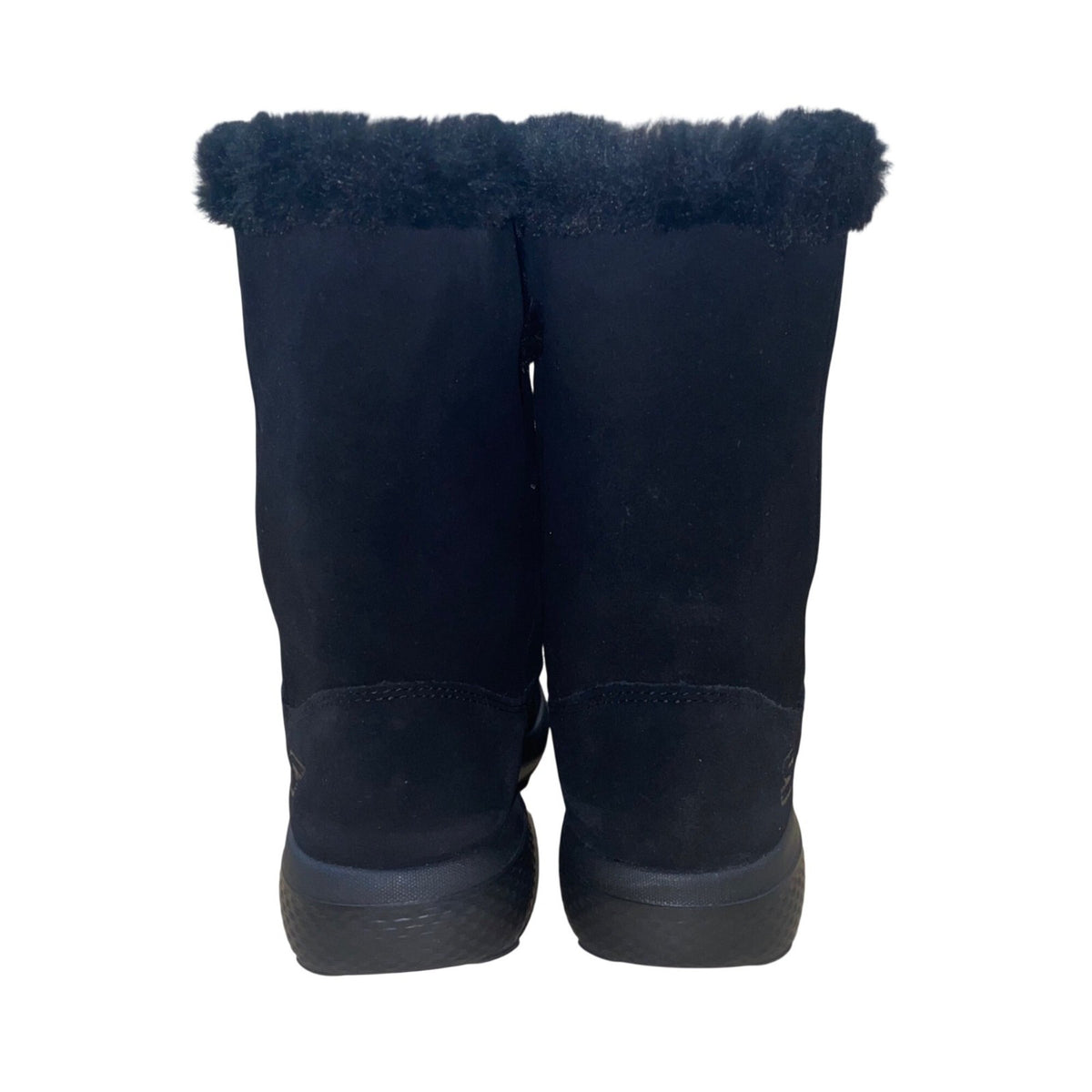 Skechers Women’s Black Suede Faux Fur Lined On-The-Go City 2 Winter Boots Size 7
