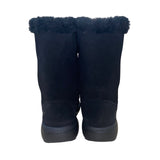 Skechers Women’s Black Suede Faux Fur Lined On-The-Go City 2 Winter Boots Size 7