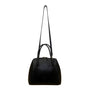 Museo Nacional Del Prado Women’s Black Leather Tote  Bag With Dual Handles