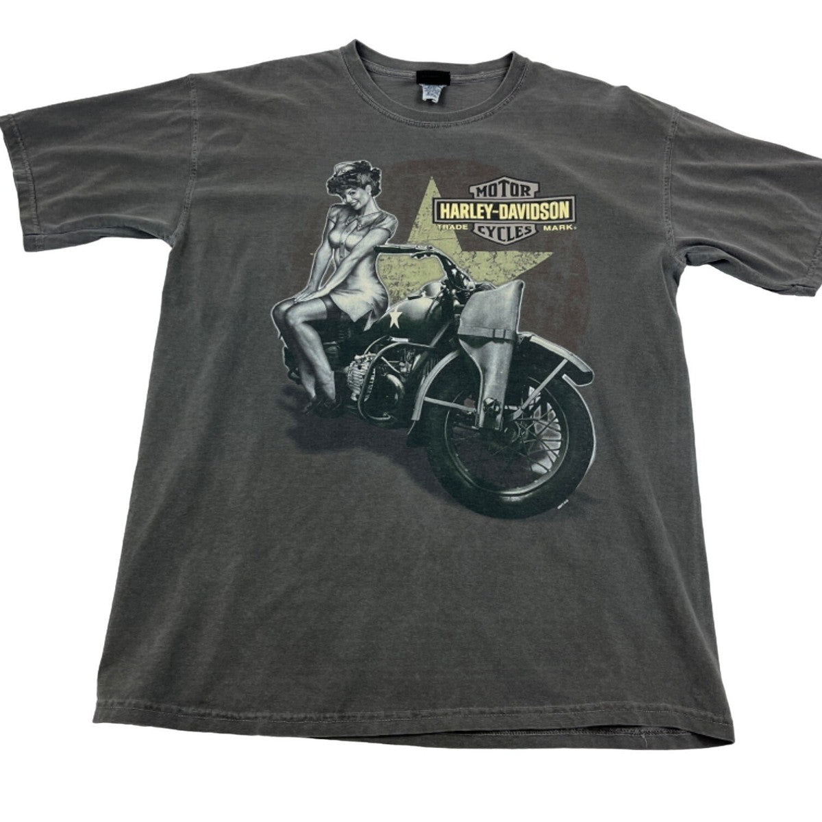Harley-Davidson Town & Country Cement City T-Shirt Size L New