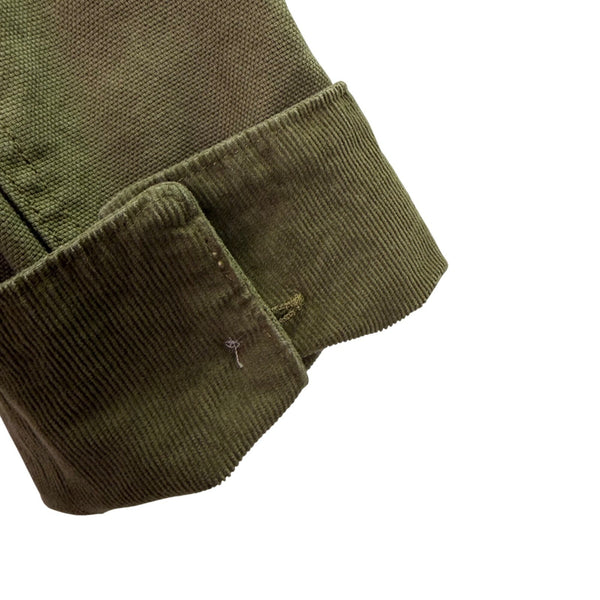 Everlane Mens Olive Green Organic Cotton Utility Jacket Button Up Sz S