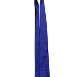 Nautica Mens Blue Silk Checkered Necktie Woven Pattern