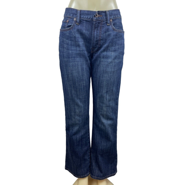 Lucky Brand 367 Vintage Boot Women's Blue Boyfriend Jeans Sz L