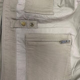 Duluth Trading Mens Tan Utility Vest Functional Storage Durable Zip Vest