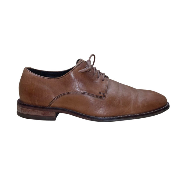 Cole Haan Men’s Brown Leather Plain Toe Williams Oxford Dress Shoes Size 8.5M