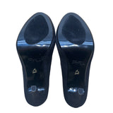 Thalia Sodi Women’s Black & Gold Round Toe Chrissy 2 High Heels Pumps Size 7M