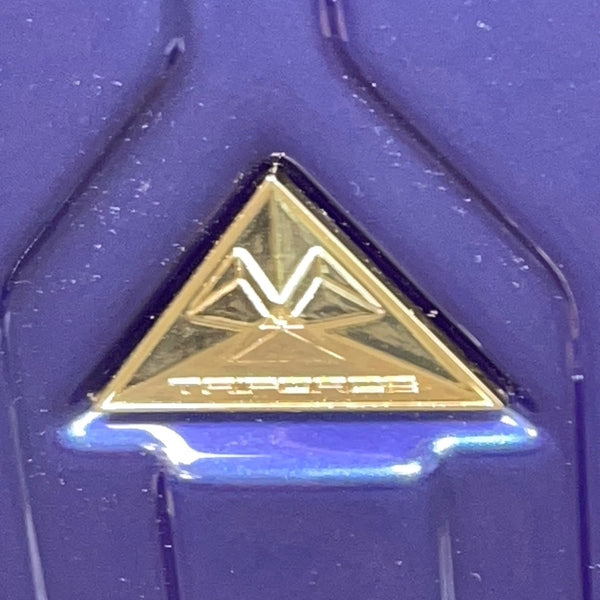 Triforce Navy Blue Telescopic Handle Build-in Scale Allure Collection Luggage