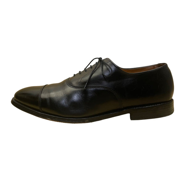Allen Edmonds Men’s Black Leather Cap Toe Oxford Dress Shoes Size 10.5