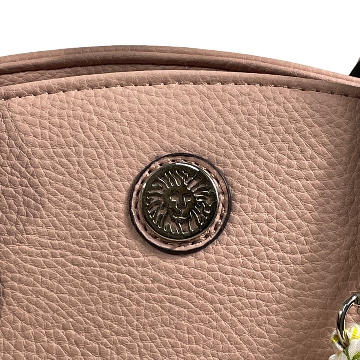 Anne Klein Women Pink Adjustable Shoulder Strap Bag Sz M