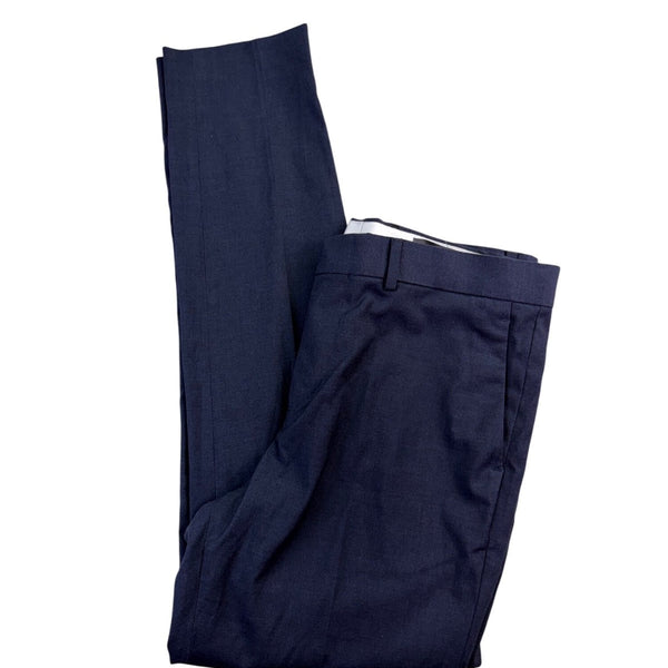 H&M Men Navy Recycled Skinny Fit Dress Pants Professional Wear Size 33R