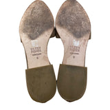 Eileen Fisher Women's Brown Suede Ankle Strap DOrsay Low Block Sandals Size 9