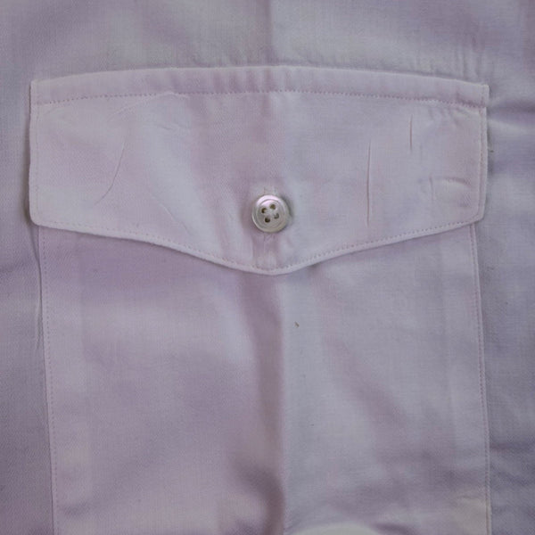 G  Armani Mens White Dress Shirt Cotton Button-Down Size 15 32/33