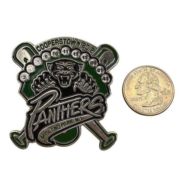 Cooperstown 2012 Panthers Midland Park NJ Baseball Trading Pin