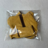 Lullaby Club Infant Yellow Hoodie Jacket With Brown Trim Size 3-6M- New