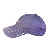 Nike Unisex Purple Cotton Golf Adjustable Cap One Size Sports Casual Hat