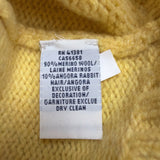 Polo Ralph Lauren Mens Yellow Crewneck Sweater Classic Knit Sz XXL