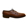 The Shoe Tree Men’s Brown Leather Lace-Up Classic Oxford Dress Shoes Size 10.5