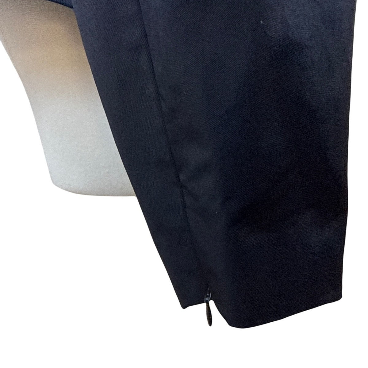 Nine West Womens Black Zip-Front Jacket With High Collar & Long Sleeves
