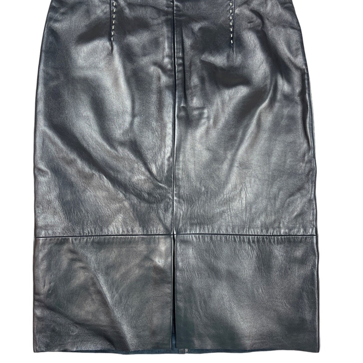Banana Republic Black Leather Tube Skirt Szize 2 (EU 32) - NWT