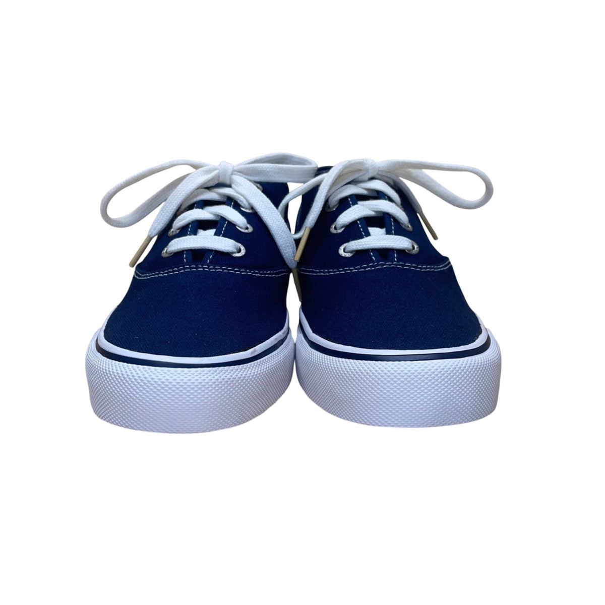 G.H. Bass & Co Women’s Navy Canvas Lace-Up Bass Happy Sneakers Size 10 M