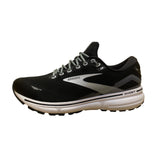 Brooks Men's Black & White Mesh Ghost 15 Cushioned Running Shoes Size 8.5