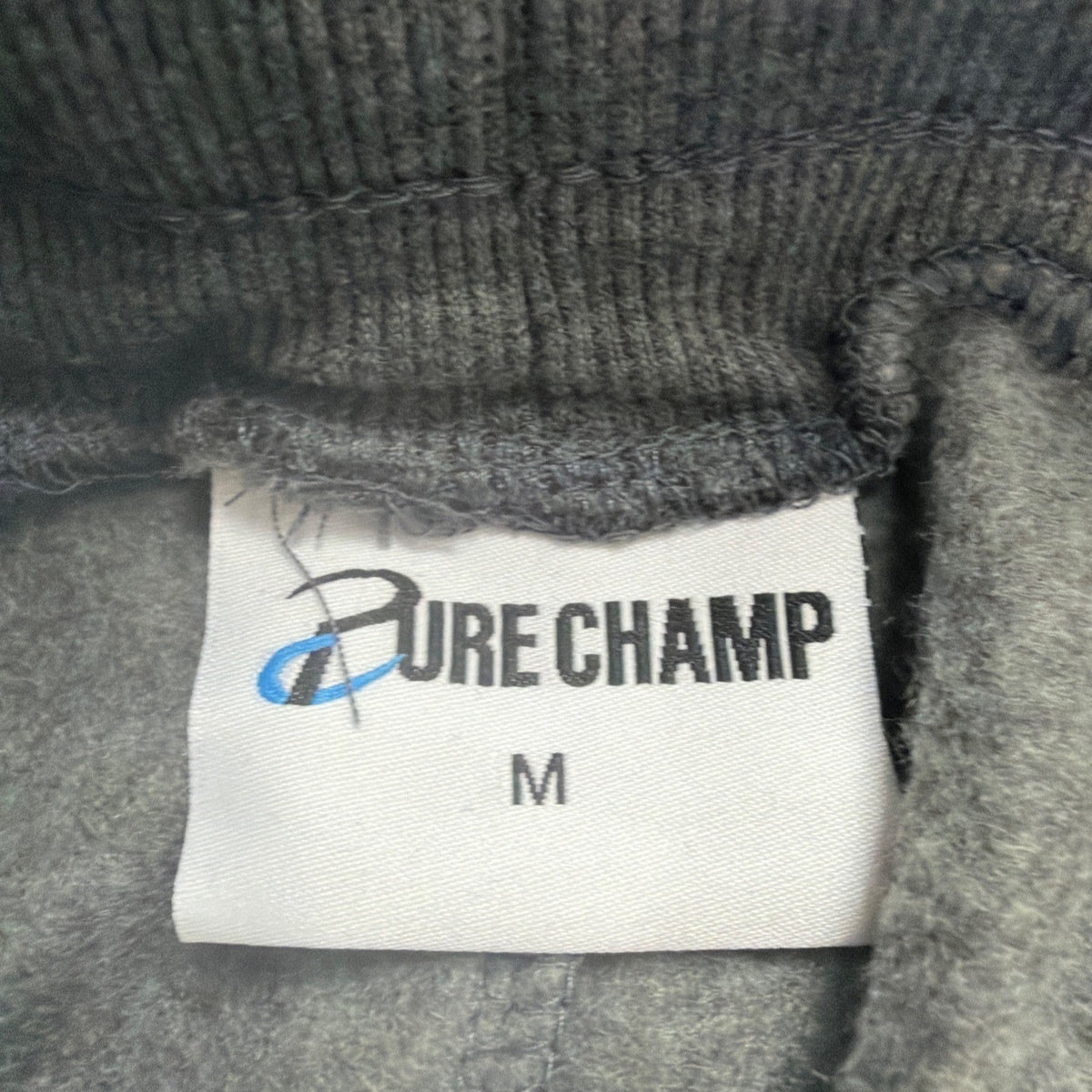 Pure Champ Mens Gray Sweatpants Joggers With Drawstring Size M