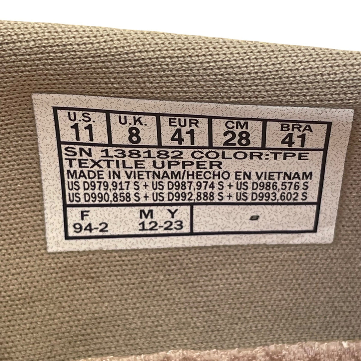 Skechers Women’s Taupe Slip-Ins Air-Cooled Memory Foam Flat Sneakers Size 11