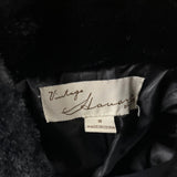 Vintage Havana Womens Black Faux Fur Jacket Size S