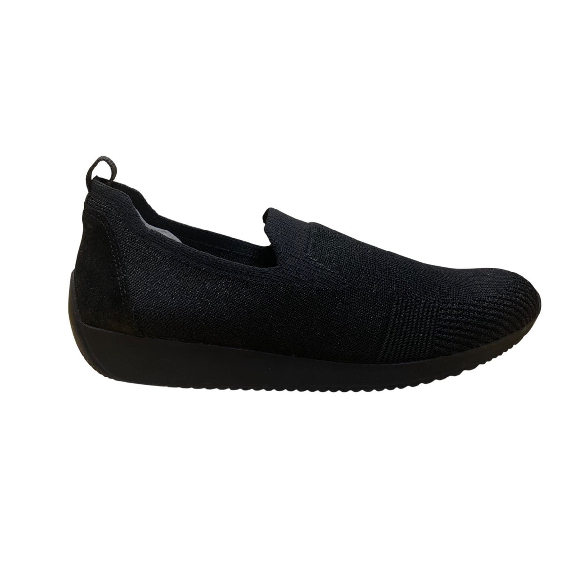 Ara Women’s Black Fusion 4 Leena Stretch Slip-On Shoes Size 8.5US