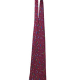 Save The Children Mens Red Silk Golf Themed Novelty Tie 