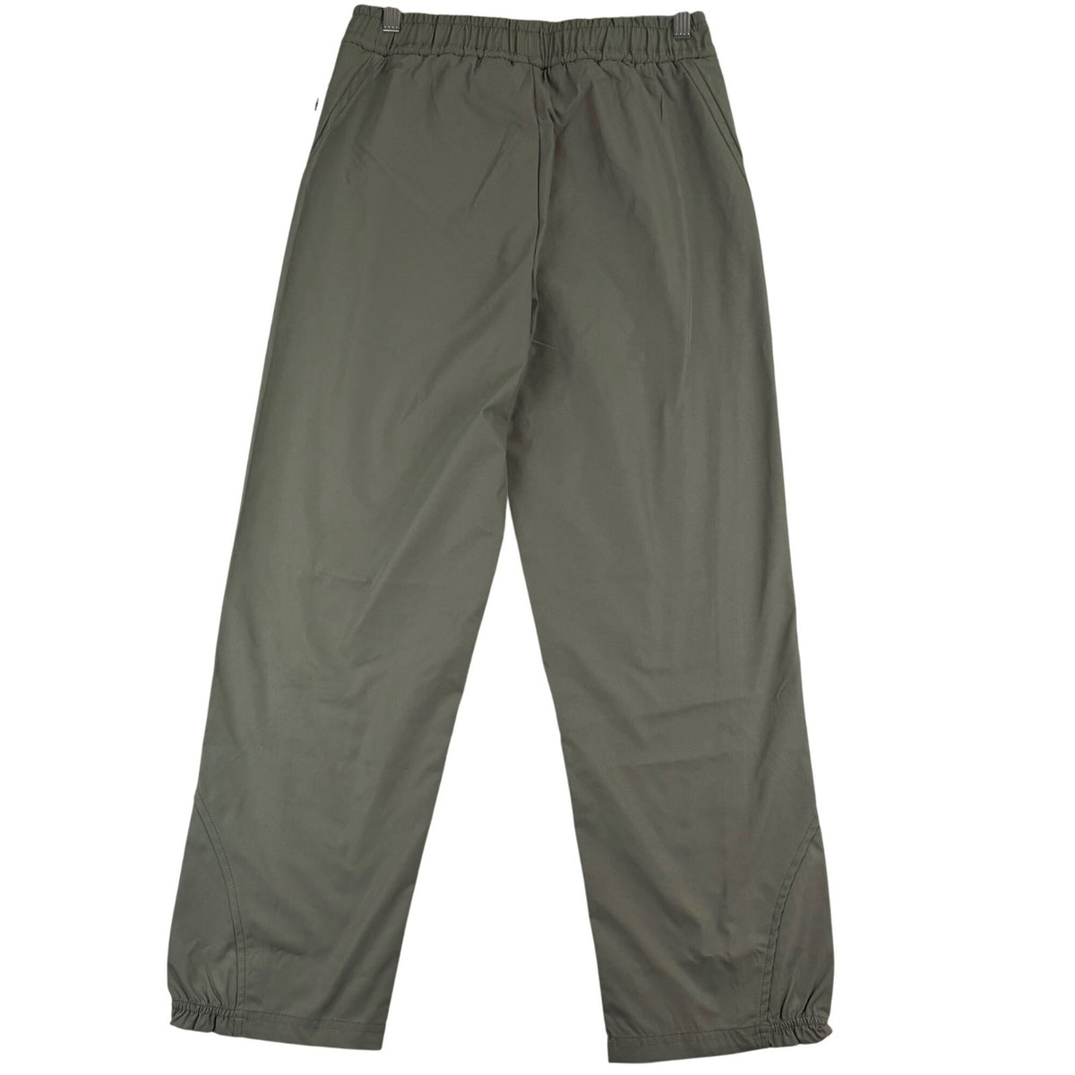 Avalanche Mens Green Polyester Relaxed Fit High-Waisted Soft Pants Size S