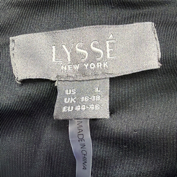 Lysse Womens Brown Polyurethane Faux Leather Pants Chic Stretch Flared Design Sz
