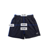Reebok Mens Black Athletic Shorts Lightweight Training Gym Wear Size M