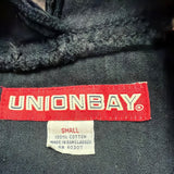 Unionbay Womens Black Corduroy Overalls Adjustable Straps Button Accents Size S