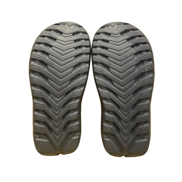 Men’s Black & Green Synthetic Restore Orthotic Flip-Flop Sandals Size 8