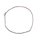 Diamond-Cut Sterling Silver Womens Chain Ankle Bracelet 925 Spring Ring Clasp