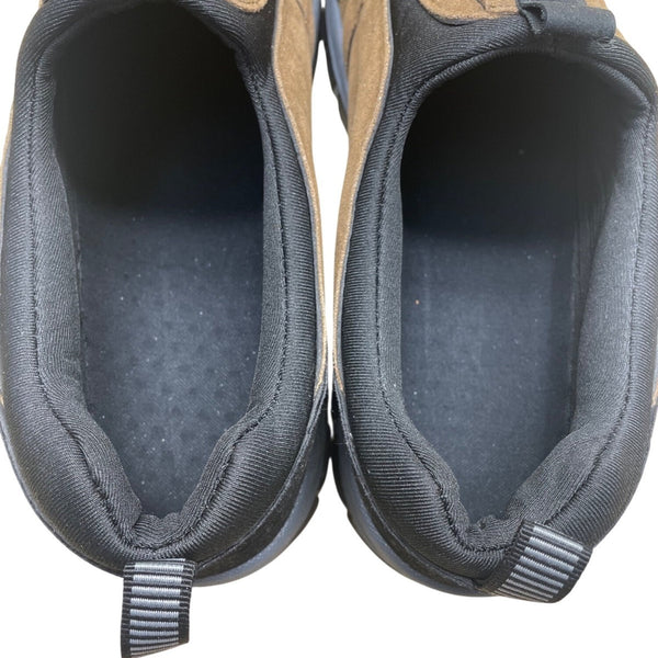 Sport Men’s Brown & Black Slip-On Outdoor Hiking Shoes Size 12