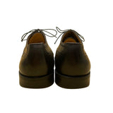 Salvatore Ferragamo Men’s Black Leather Brogue Oxford Dress Shoes Size 10.5