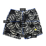 Nike Mens Black Logo Print Swim Shorts Stylish Comfortable Durable Size XL